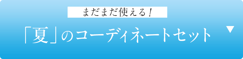 まだまだ使える！夏のコーディネートセット