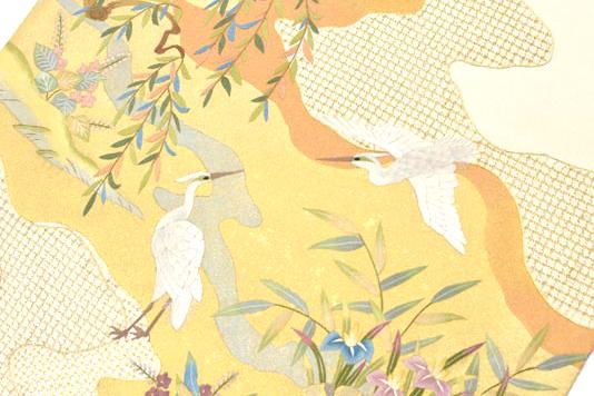 着物の鳥柄 千鳥 孔雀など の種類とそれぞれの意味とは 季節や着用シーンも紹介 着物 和 京都に関する情報ならきものと