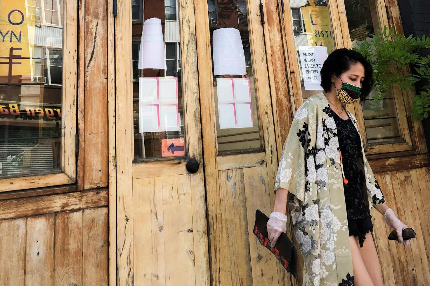 マスクがファッションの一部になる日 World Kimono Snaps New York 着物 和 京都に関する情報ならきものと