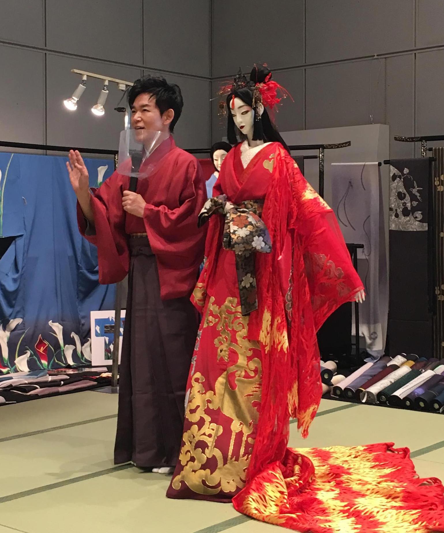 ホリ・ヒロシ 人形舞と着物の世界 in 二子玉川」 “華ときもの祭 2020