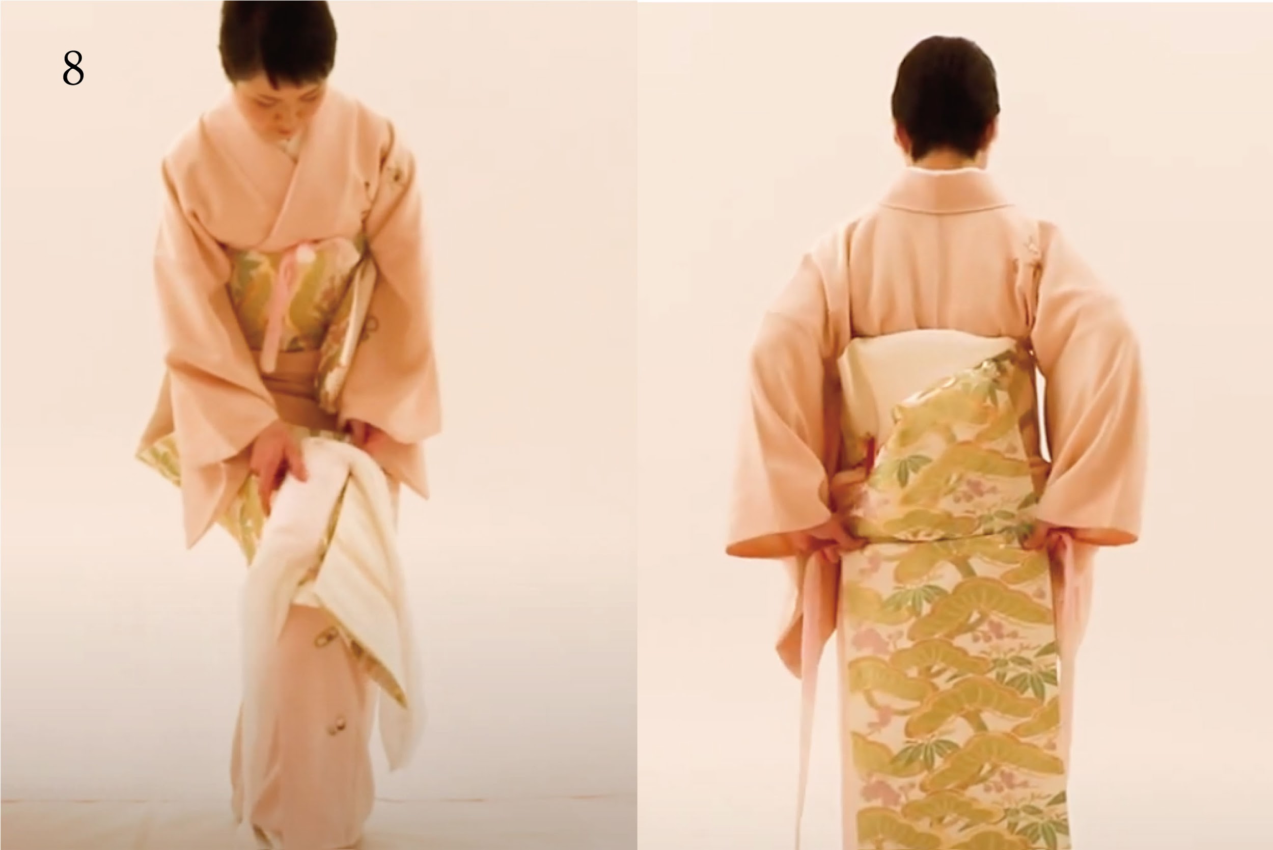 初心者でも可能 着物の着方 着付けの手順を写真で解説 着物 和 京都に関する情報ならきものと