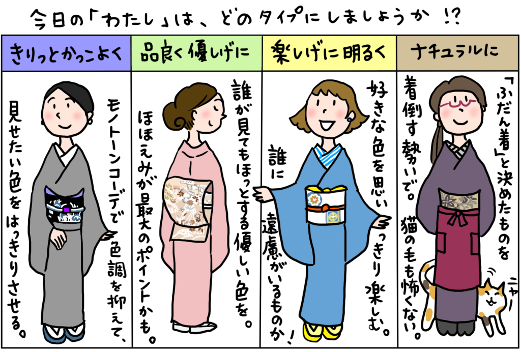 わたしたちは、人生の主演女優兼スタイリスト  「きくちいまが、今考えるきもののこと」vol.25｜コラム｜きものと（着物メディア）│きものが紡ぐ豊かな物語。－京都きもの市場