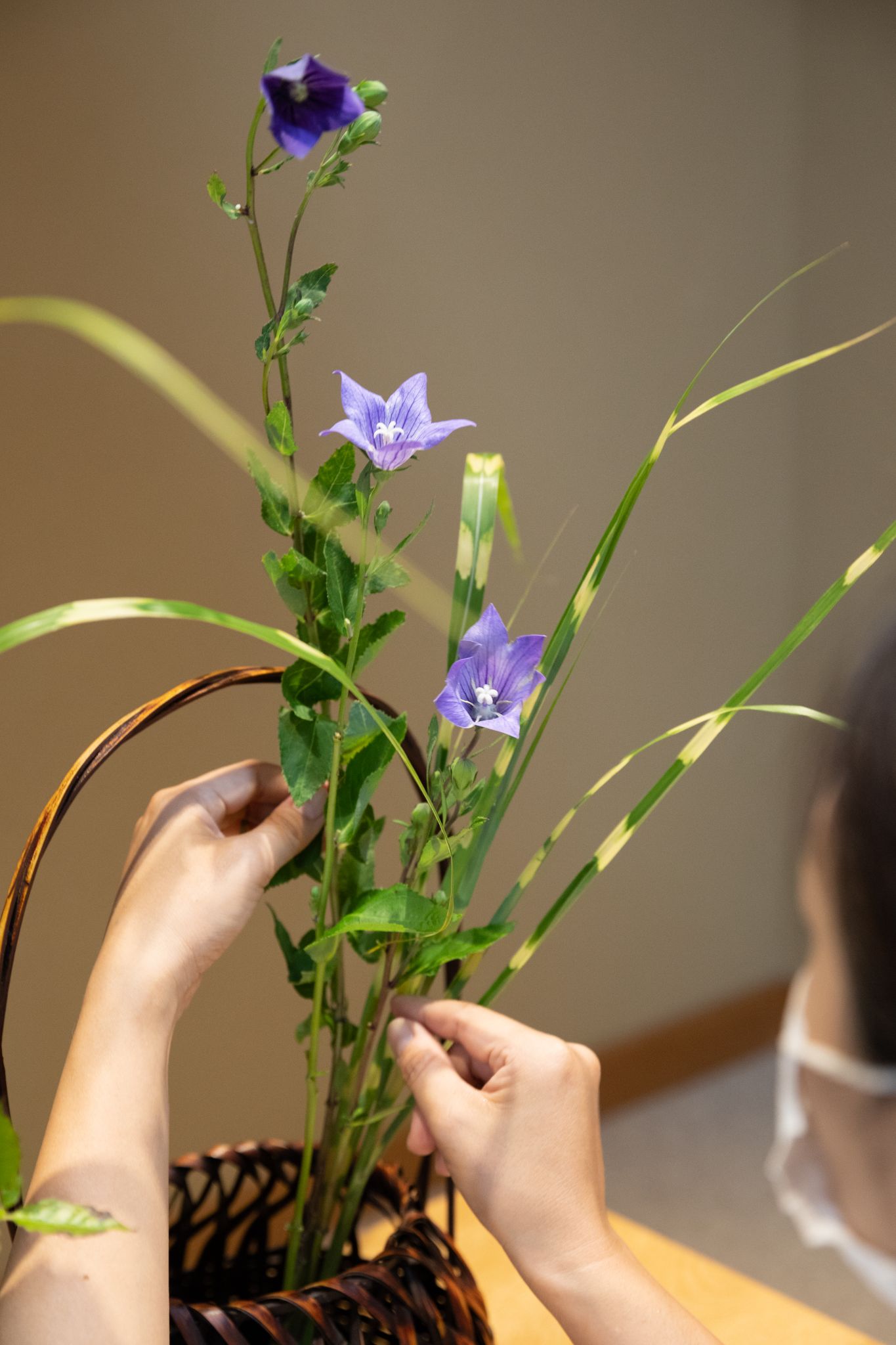 七夕の節句 秋の七草をとりいれて 嵯峨御流 はじめましょう 花であそぶ節句 Vol 3 着物 和 京都に関する情報ならきものと