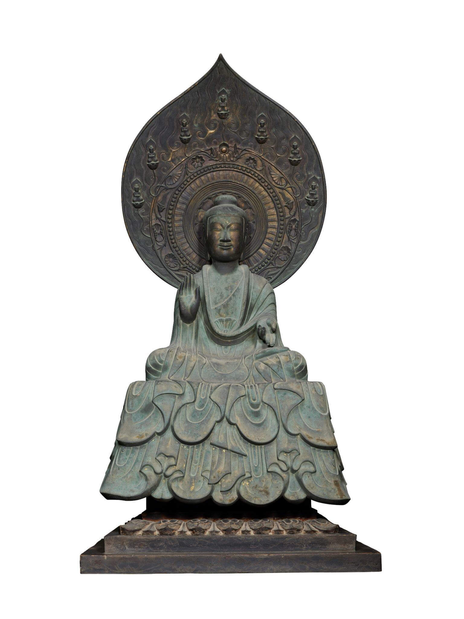 国宝級 7世紀 押出如来 飛鳥時代 重要文化財 仏教 法隆寺 東京国立 
