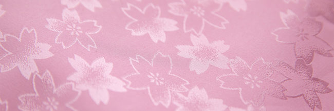着物　【ガード加工済み】袋帯　桜　春さくらの帯　ピンク