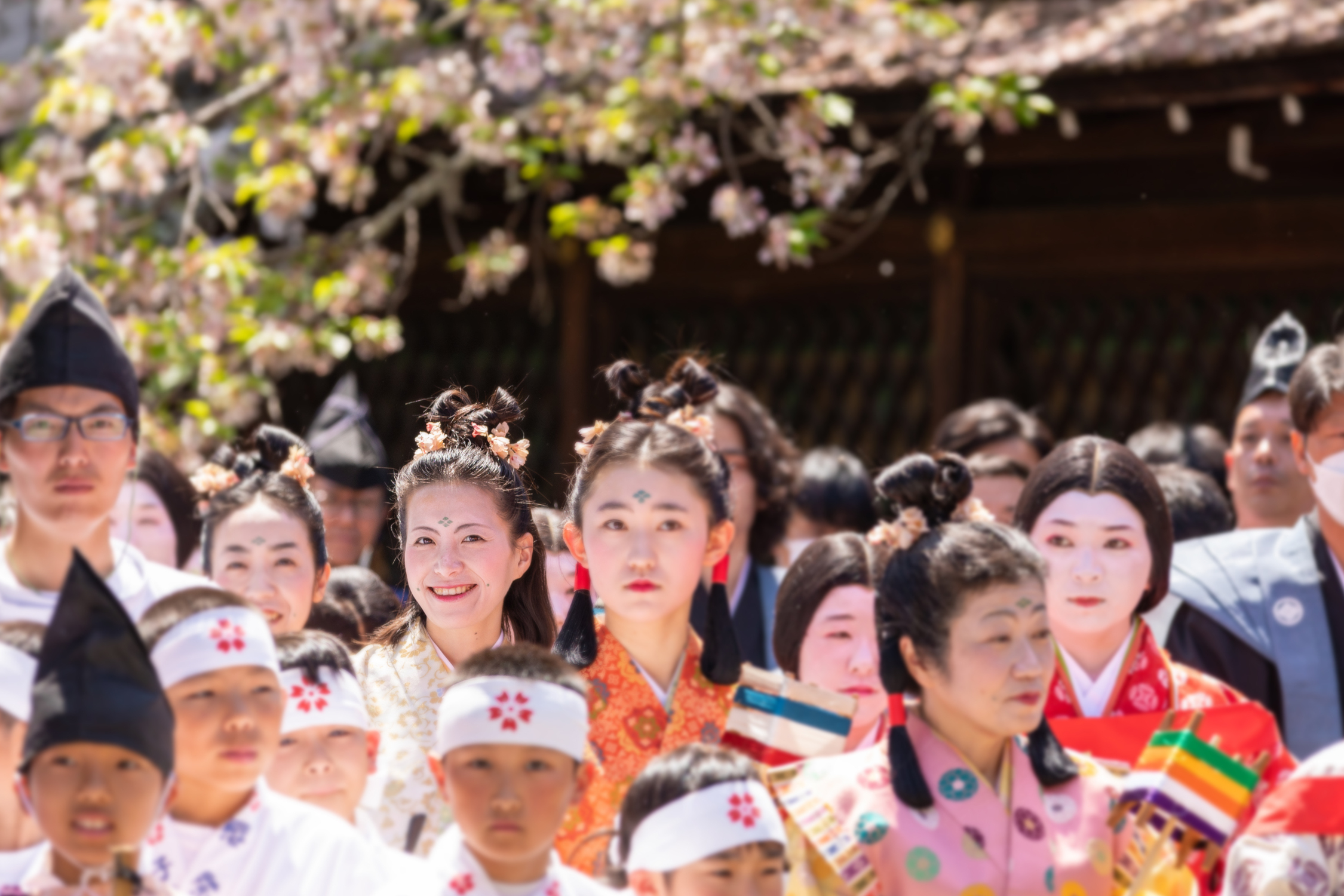 桜花祭で織姫 「＃京都ガチ勢、大西里枝さん家の一年」vol.４｜コラム