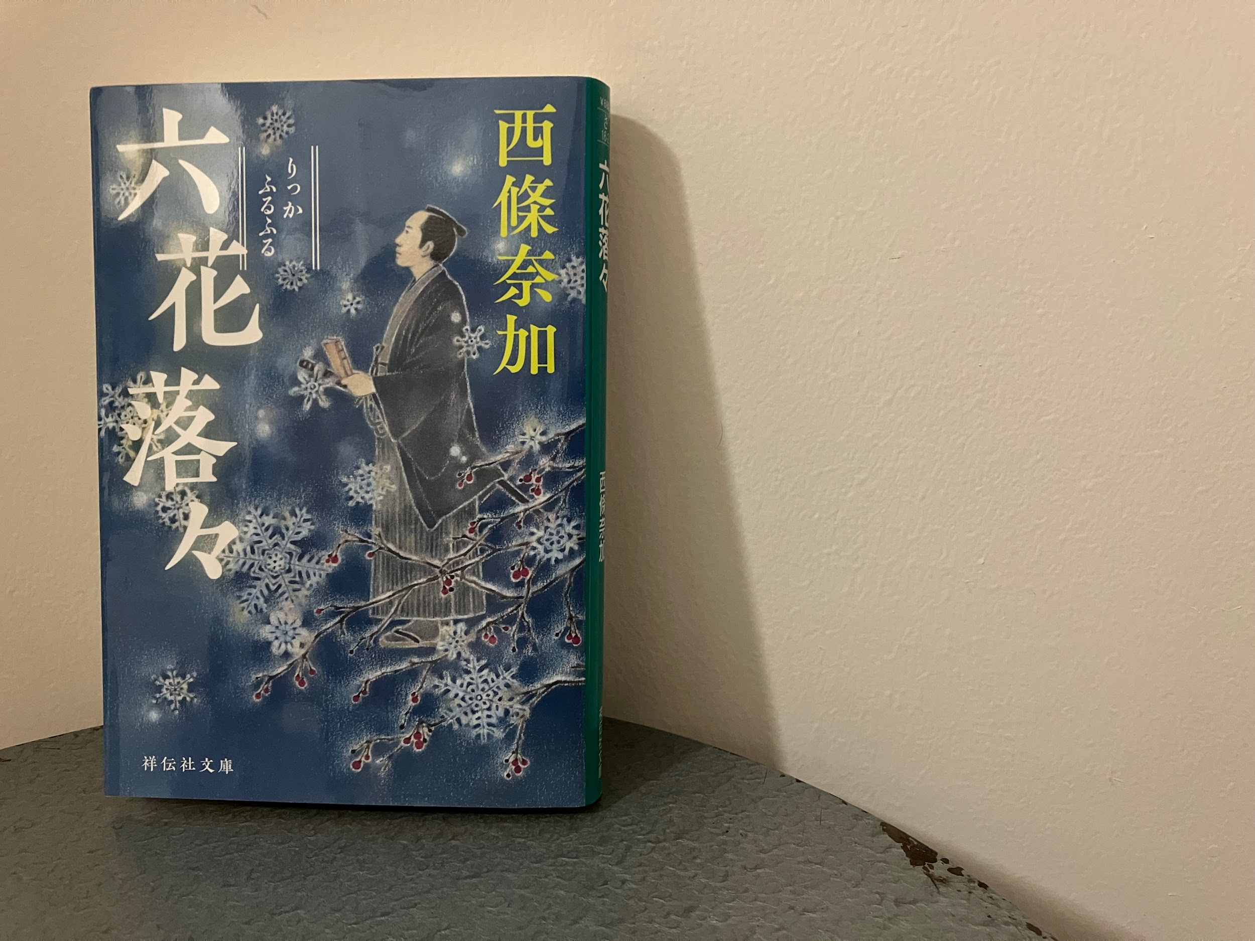 雪が模様になった日 〜小説の中の着物〜 葉室麟著『オランダ宿の娘