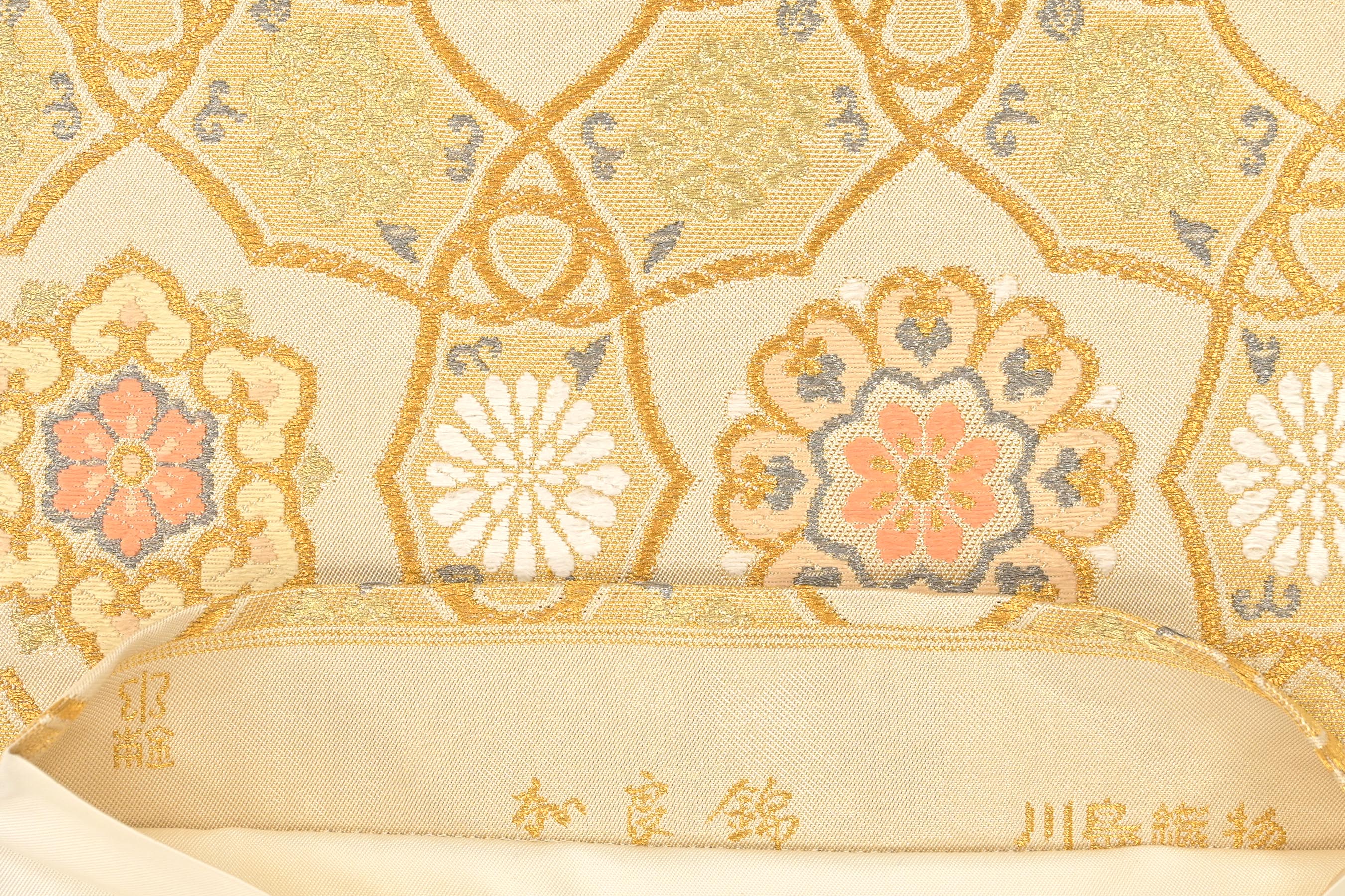 駒刺繍 豪華振袖 西陣 川島織物謹製 本袋帯 7点 振袖フルセット 3-22-