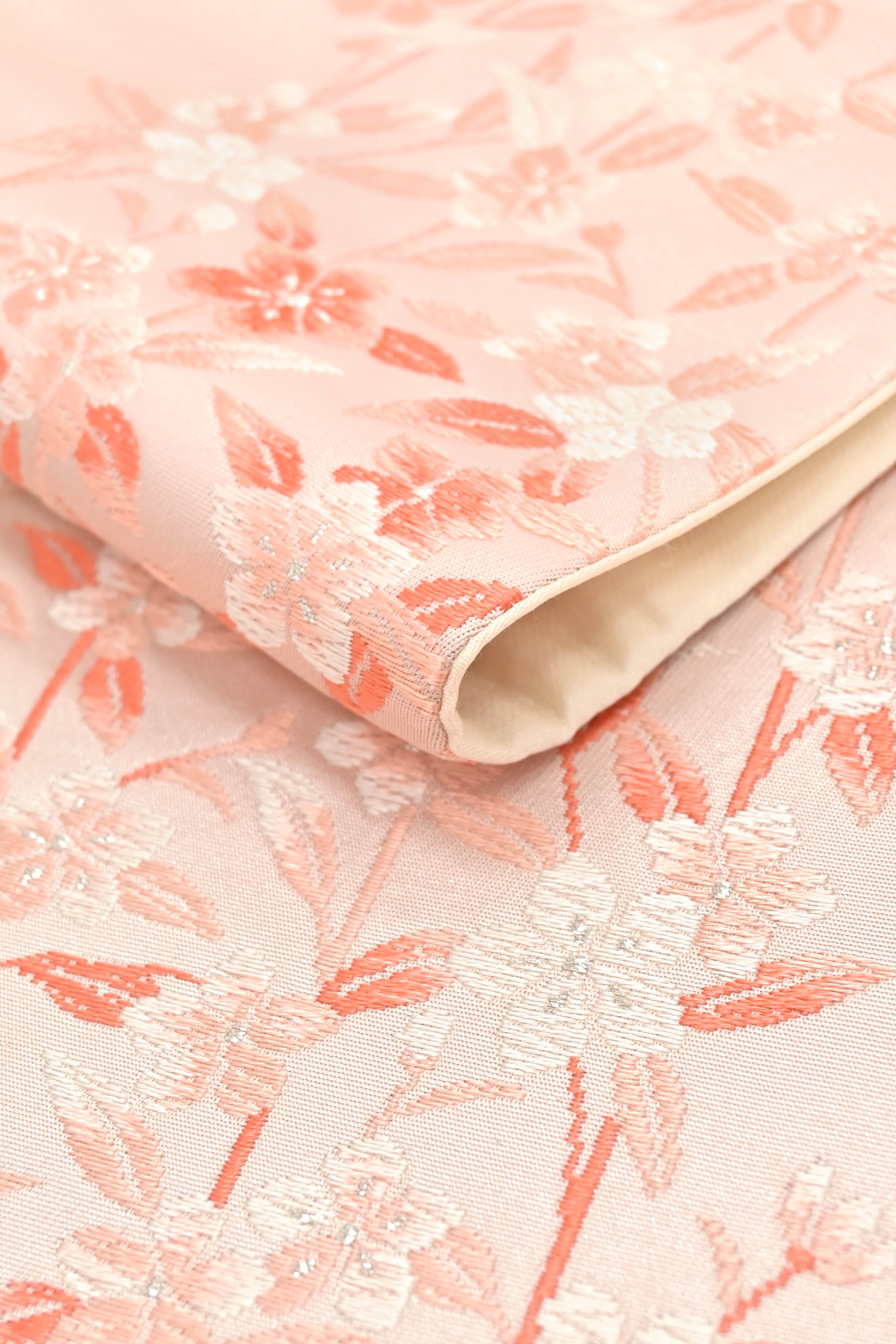 専用２点 桜と螺鈿で三日月が織られた袋帯 着物-