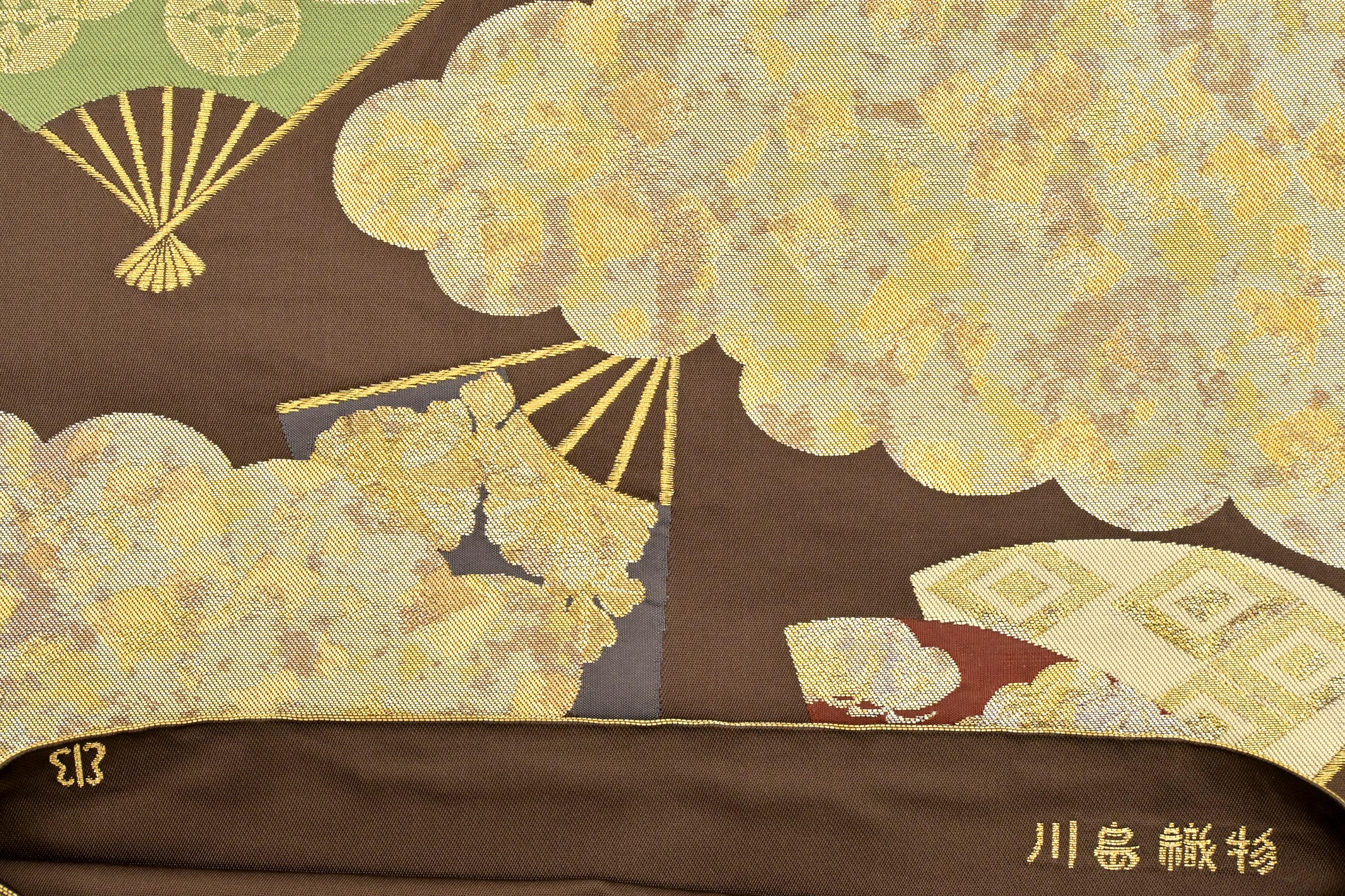 【ご購】大幅値下げ中！振袖 川島織物 じゅらく 袋帯 学生服
