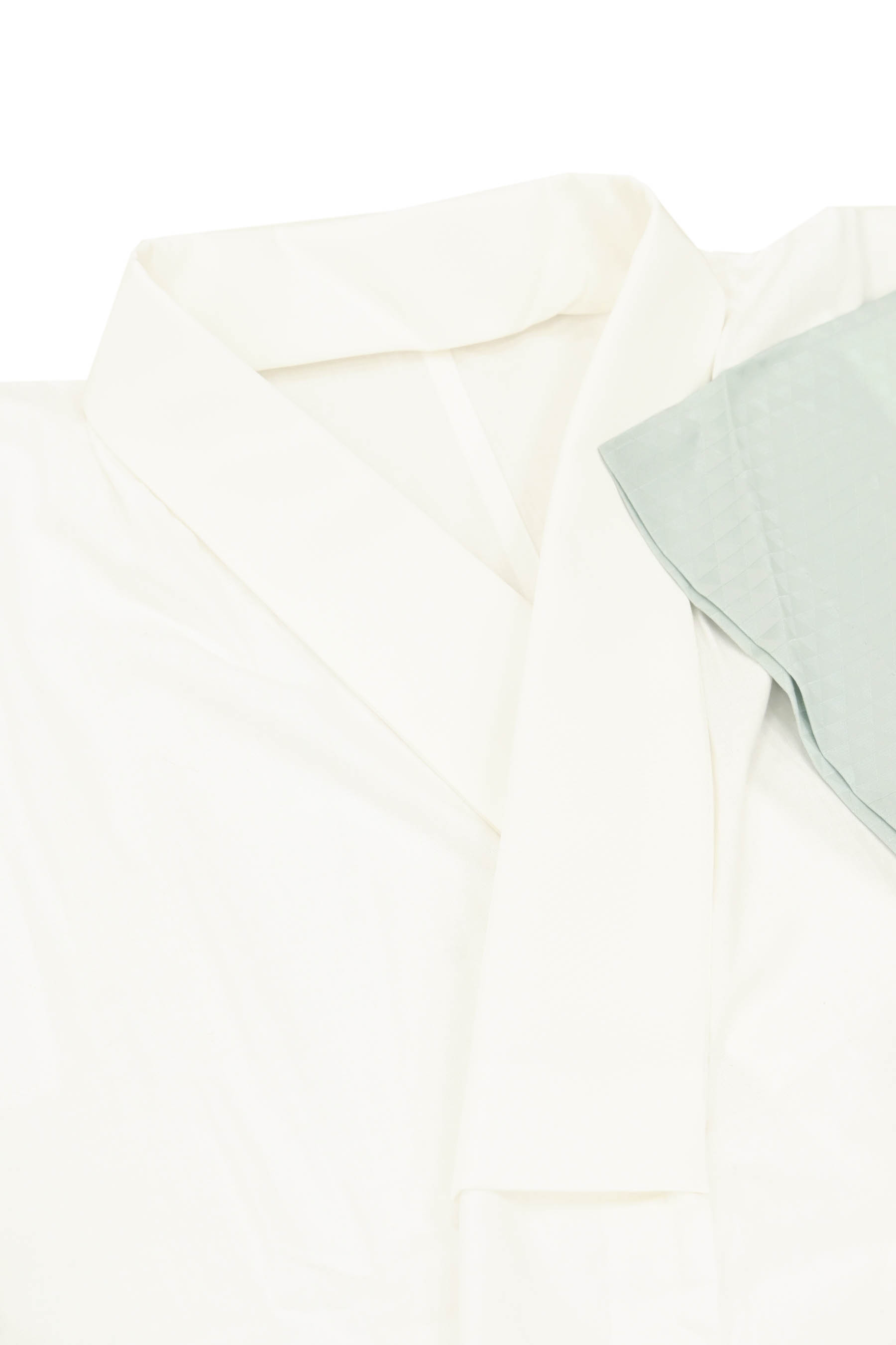 衿秀のローズカラー】 き楽っく織文様シリーズ千花 襦袢本体＋替え衿＋