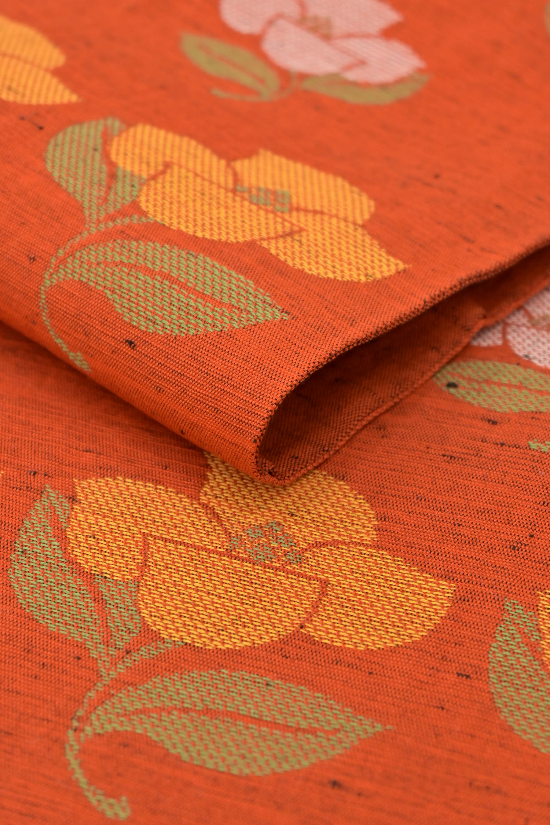 正絹草木染紬の名古屋帯 京袋帯仕立て リバーシブル-
