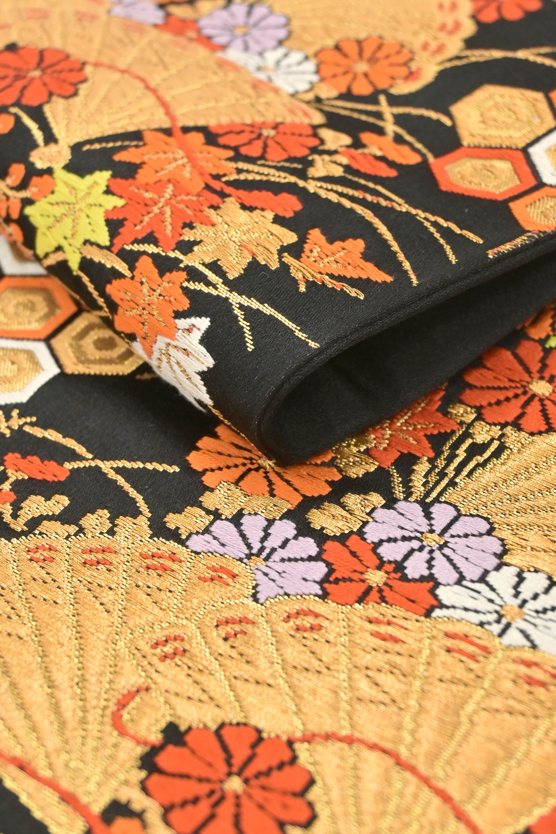 商品詳細 - 【お振袖に】フォーマル袋帯「亀甲花扇文」 京都きもの市場