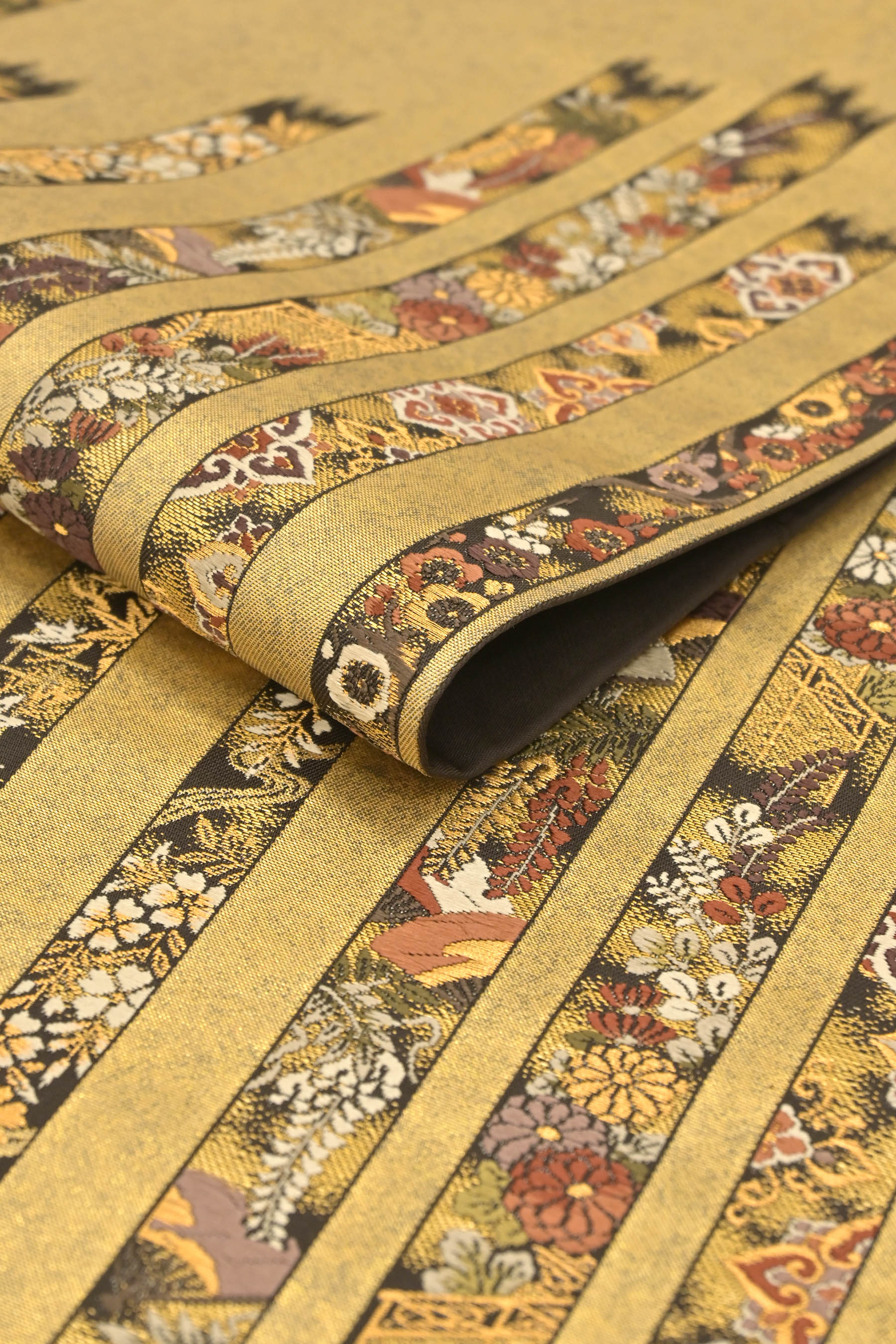 最終お値下げ!【名門】西陣　加納幸　最高級　唐織　袋帯とても高価な帯ですが