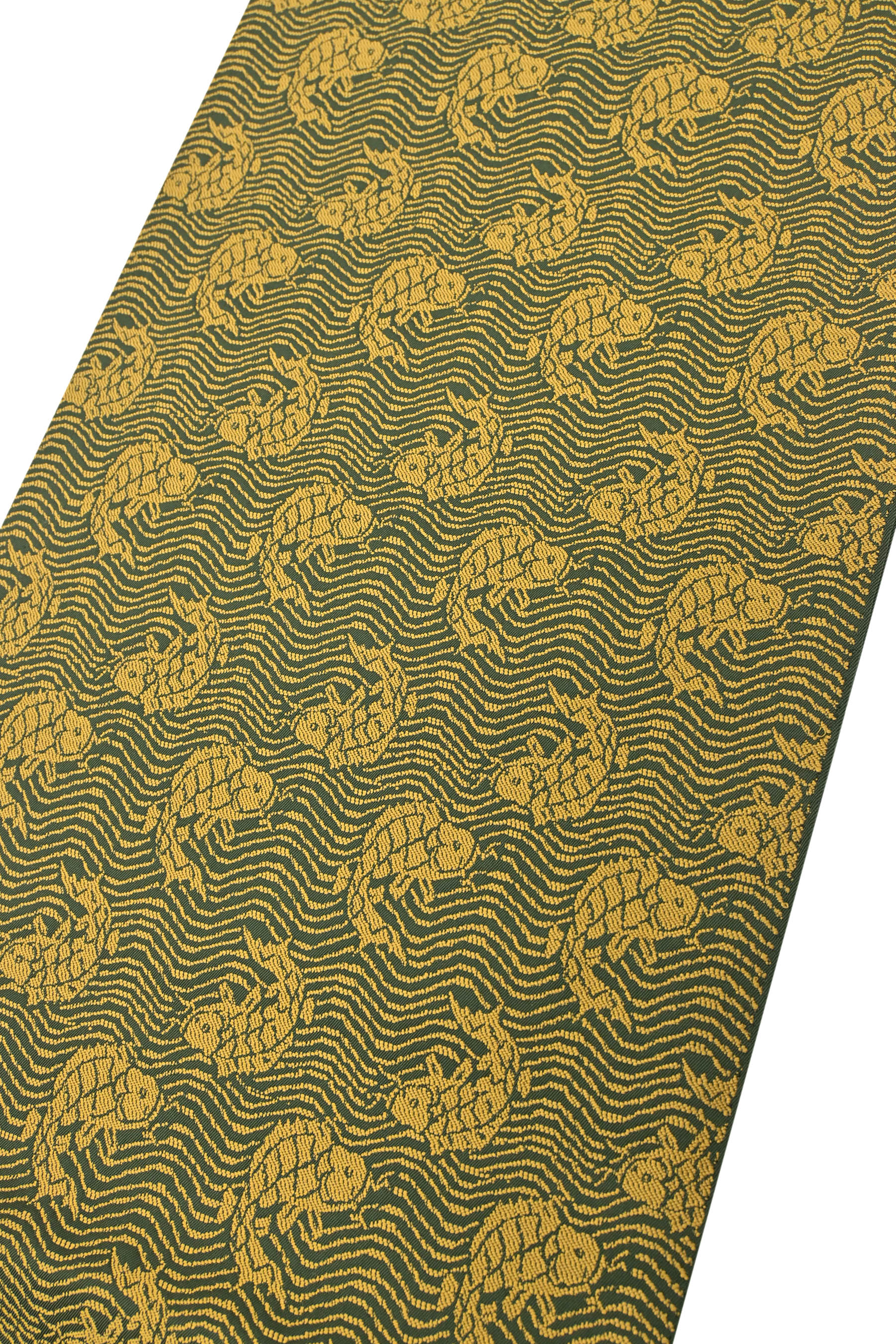 着用時期の目安of-654 美品 逸品 圧巻の織 龍村製 正絹 本袋帯 - 着物