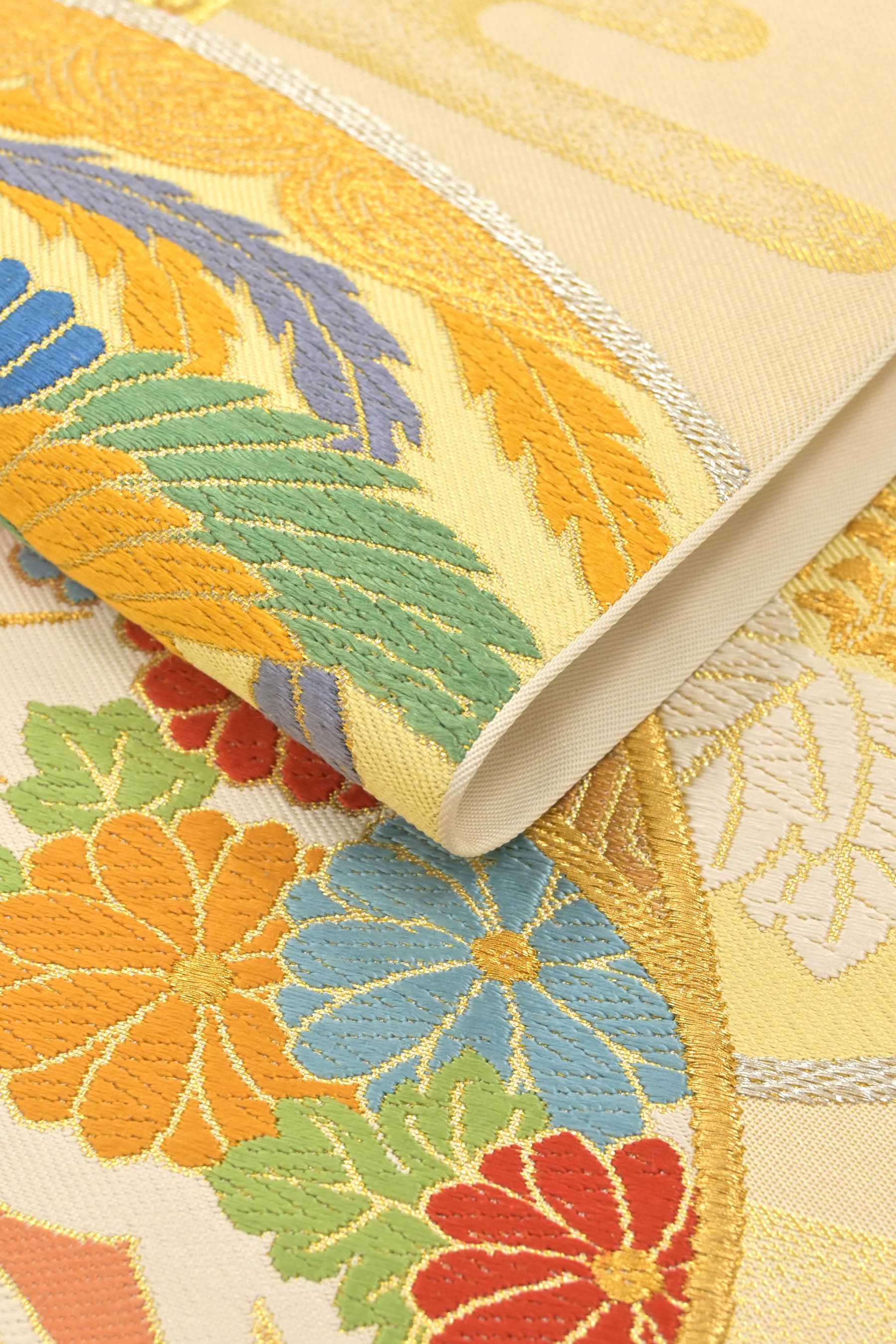 川島織物　本袋帯　牡丹唐草　小花川島織物さんの素敵な本袋帯です