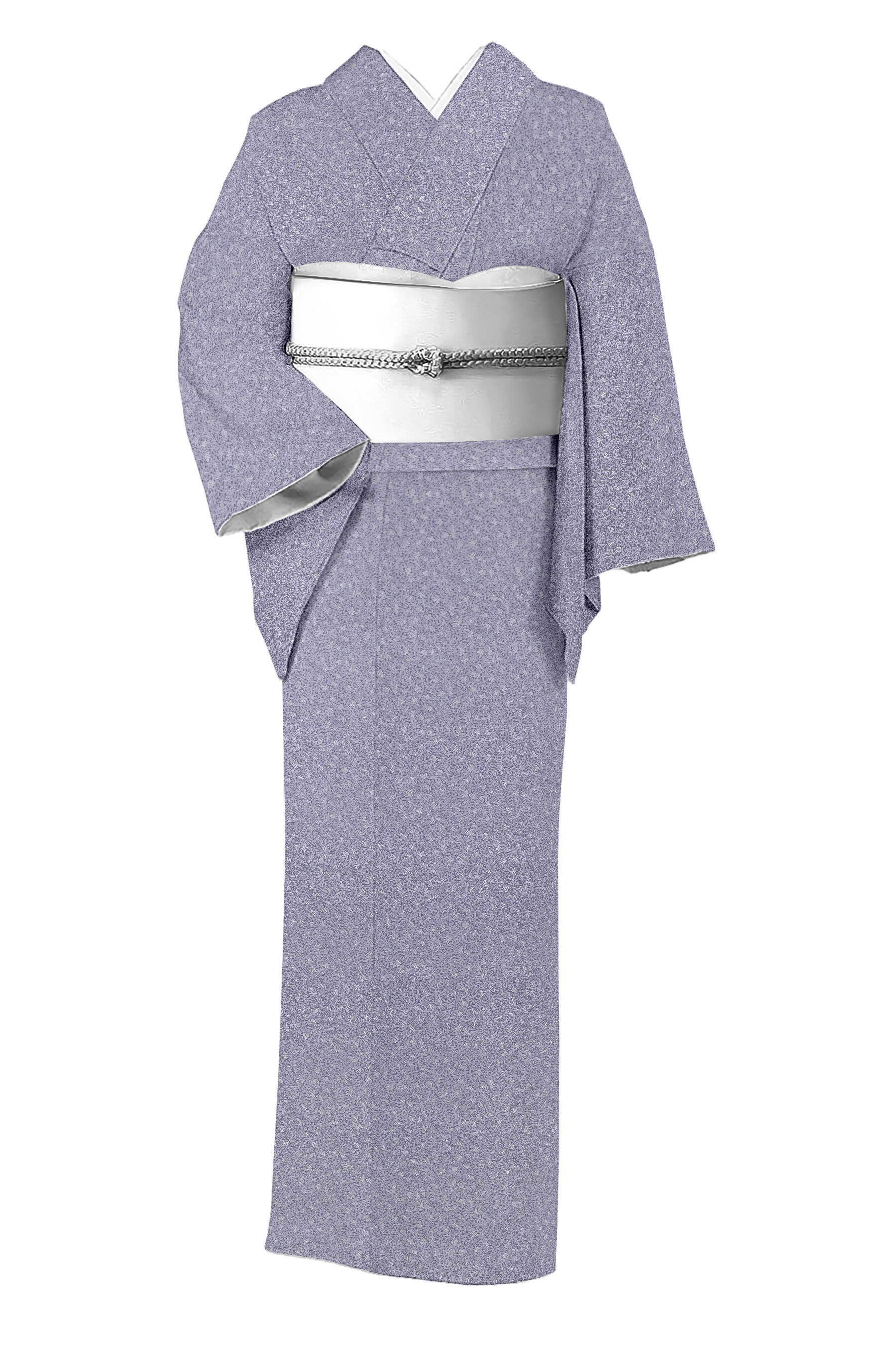 衿の形状裄、袖丈直しサービス　人気の角通し柄　江戸小紋
